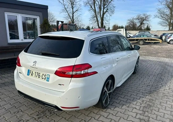 Peugeot 308 cena 22900 przebieg: 81000, rok produkcji 2018 z Brzeszcze małe 137